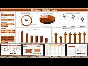Office Space Allocation Tracker in Excel