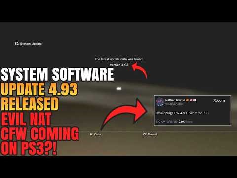 NEW PLAYSTATION 3 SYSTEM SOFTWARE UPDATE 4.93 RELEASED! DOWNLOAD IT NOW!