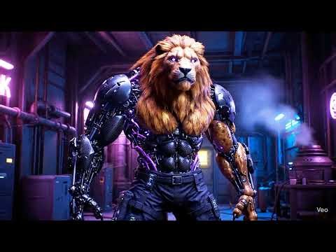 Cybernetic Lion 🤖 | Check the description for the prompt ✍️