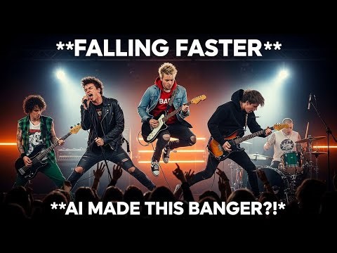 "Falling faster" - You won’t believe this! 😱 AI just made a 2000s pop punk HIT and it’s insane!