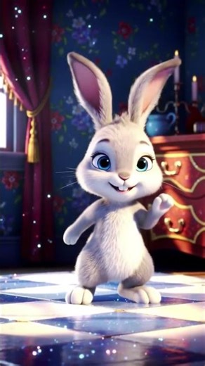 A Rabbit's Dream Room Dance Party! ✨🎶