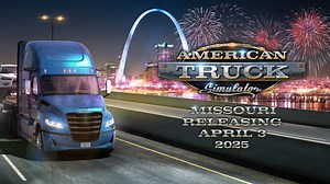 66K views · 1.6K reactions | We are excited to announce that Missouri for American Truck Simulator will be released on April 3rd  Watch the official video trailer & find out more at our blog  https://blog.scssoft.com/2025/03/missouri-release-date-announcement.html | American Truck Simulator | Facebook