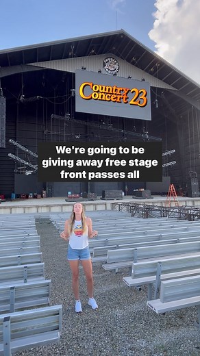 17K views · 763 reactions | What’s better than seeing your favorite artist at CC? Seeing them from stage front! Stay tuned all week long for giveaways!  | Country Concert | Facebook