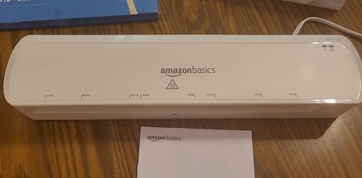 Watch Thermal laminator review on Amazon Live