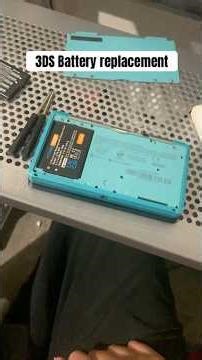 Replacing the battery on my 3ds….. #3ds