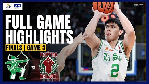 REDEMPTION COMPLETE 🏹🏆 After three intense battles, the DLSU Green Archers reclaim the crown and dethrone the UP Fighting Maroons in Game 3 of the #UAAPSeason88 men’s basketball Finals! #UAAPSeason88 #StrengthInMotionHopeInAction #LegendsStartHere | One Sports