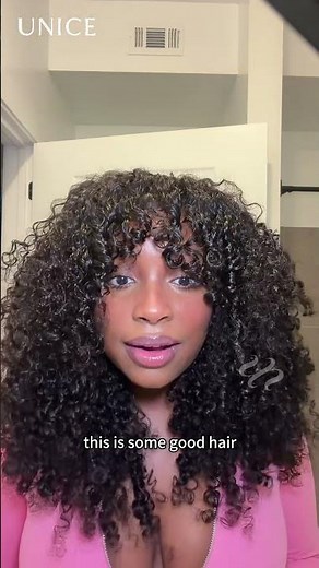 UNice Burmese Curly Bye-Bye Slip™ Glueless Lace Put-On-and-Go Quality Human Hair Wig