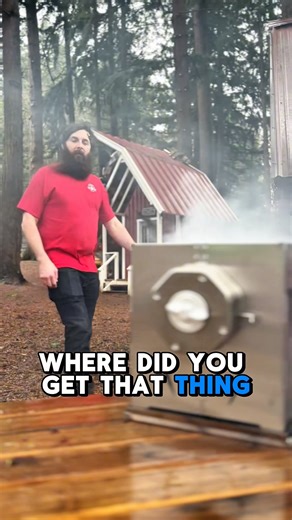 Lunch w/ the TROLL 🧌 #OleBolle #RotoQ360adventures #WeBeQn #BBQgrill #PortableGrill #OutdoorLiving