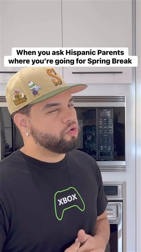 When you ask Hispanic Parents where you’re doing for Spring Break 😂 #TeamLeJuan | Lejuan James