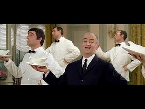 Chorégraphie du serveur | "le grand restaurant" - 1966