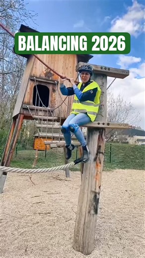 Then vs. Now: Balancieren 1980 vs. 2026 🧗‍♀️🦺😂