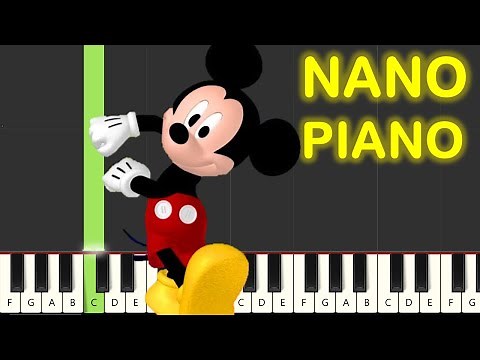 Mickey Mouse Clubhouse - Hot Dog Dance Piano Tutorial