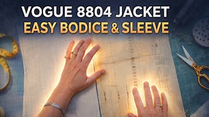 The step by step trick to perfect bodice and sleeve assembly