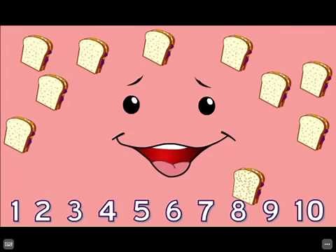 Nick Jr Face Numbers Peanut Better Sandwiches Part 5