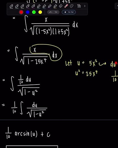 How to Pick u in u-Substitution | Calc 1 Strategy (Integral of the Day)