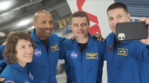 Artemis II crew: Preparing for history