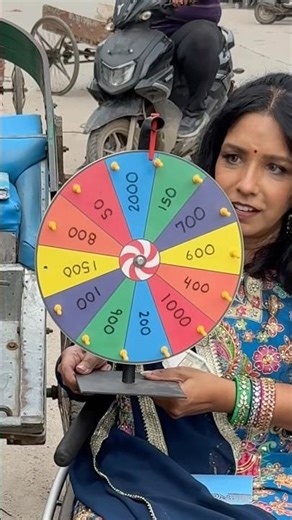 LUCK ka Khel END Miss Na Krna🔥 Ap Kya Karte: Rs 500 ya Wheel ko Spin?🥰 #humanity #theofficialgeet
