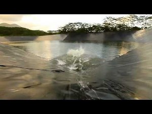 Reservoir Converted into World's Largest Slip 'N Slide