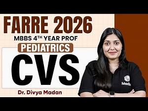 CVS (Congenital Heart Diseases) | Pediatrics Lecture | MBBS 4th Year | Farre Series | Dr Divya Ma'am
