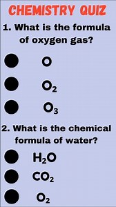 🤔 Can You Get 2/2 in This Chemistry Quiz?