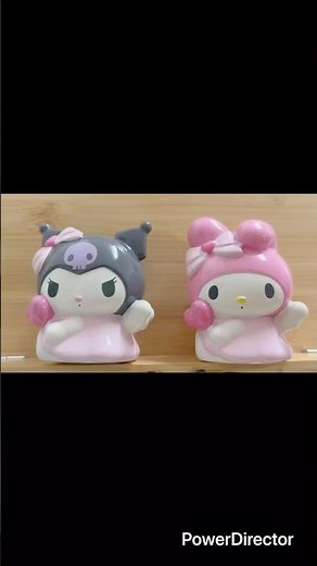 可愛い貯金箱で小銭貯金がんばります♡ #ガチャ #サンリオ #節約