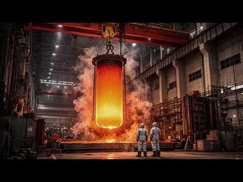 How TITANIUM Is Made — From Black Sand to Aircraft Metal