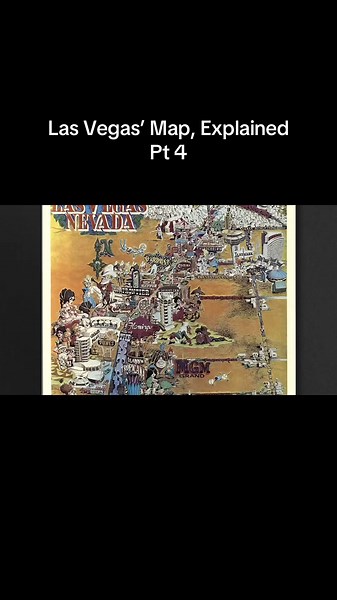 What does Las Vegas' map reveal about its past?