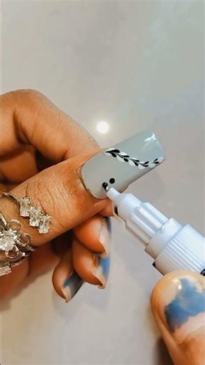 Cute nails arts design 💅🏻✨😍 l Viral Nails design for beginners l #nailsdesignclub #designnails