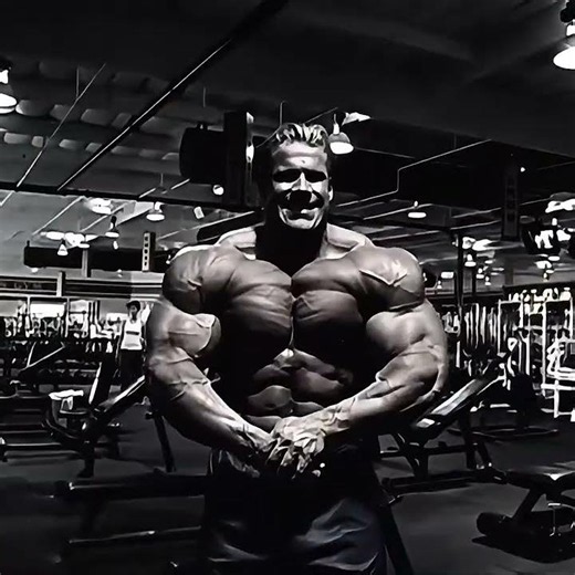 Jay Cutler's gym session mixes cable work, extensions and bodybuilding poses