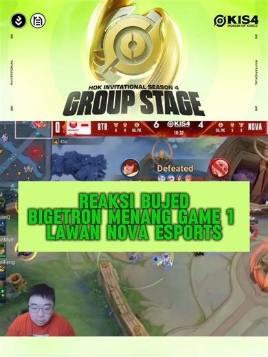 Reaksi CEO Bigetron @btr_starlest ketika Zhanq dkk curi game pertama lawan Nova Esports. Pede menang gak sih guys 🫣 🏆 KIS4 🗓️ : 31 Jan - 8 Feb 2026 📍 : GBK Basketball Hall Jakarta Indonesia 🎁 : $100,000 USD 🎥 Trusted by pros. Powered by @renevents.official. Let’s take your event live #keREN #ALWAYSkeREN Follow us and we guarantee you’ll get the latest information about eSports! ➖➖➖➖➖➖➖➖➖➖ Instagram : @levelupid_ Tiktok : levelupid_ Facebook : Level Up Indonesia Website : www.levelupmedia.i