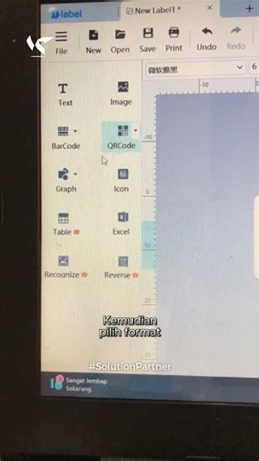CETAK LABEL PRODUKHARGA 3 LINE DENGAN KONEKSI USB DARI LAPTOP DENGAN PRINTER THERMAL LABEL XPRINTER