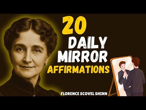 20 Powerful Mirror Work Affirmations to Transform Your Life | Florence Scovel Shinn