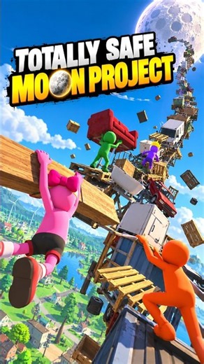 This New Coop Game Is Basically Only Up… But YOU Build the Entire Path! 😳 #gaming #gamestoplay