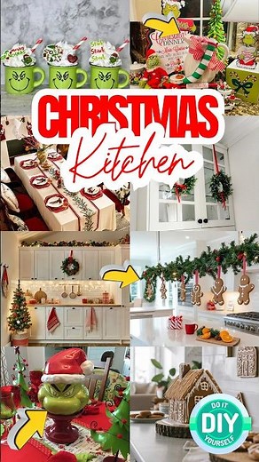 Best Christmas Kitchen Decor Ideas 2025 🎄 | Cozy Holiday Makeover Inspiration