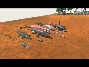 AQUATICS + REPTILES VS ALL FACTIONS (X2) - Animal Revolt Battle Simulator