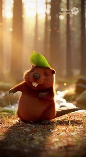 Dancing Beaver Breaks It Down on the Jobsite