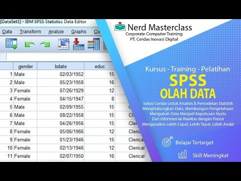 📢 Inhouse Training Pelatihan SPSS ~ Olah Data & Analisis Statistik