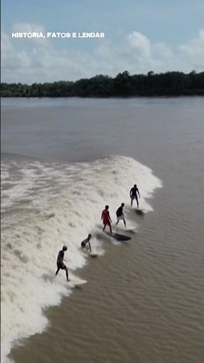 THE GIANT WAVE BORN INSIDE A RIVER!