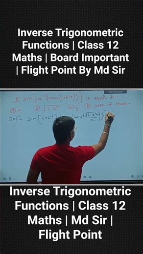 Class 12 Inverse Trigonometric Functions | Most Important Questions | Board Exam 2026 | Md Sir