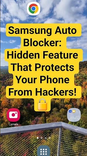Samsung Auto Blocker: Hidden Feature That Protects Your Phone From Hackers! 🔒 #smartphonehacks
