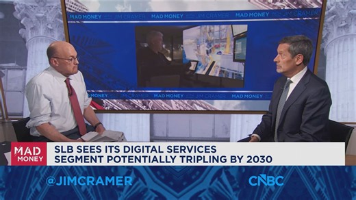 SLB CEO Olivier Le Peuch goes one-on-one with Jim Cramer