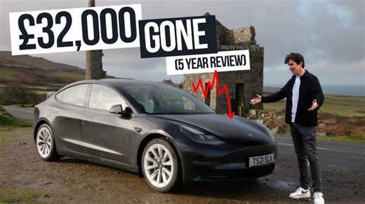 From £50,000 to £18,000: 5 Years Review My Tesla Model 3 | Mark B Brown