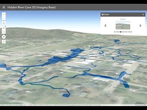 Investigating a cave system with 2D and 3D GIS mapping tools