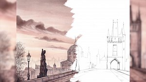 Matthew Palmer Artist is back today at 1pm and 5pm for more of his beautiful One Day Special! Tune in for more inspiration and learn how to paint Prague in Sepia. | The Craft Store