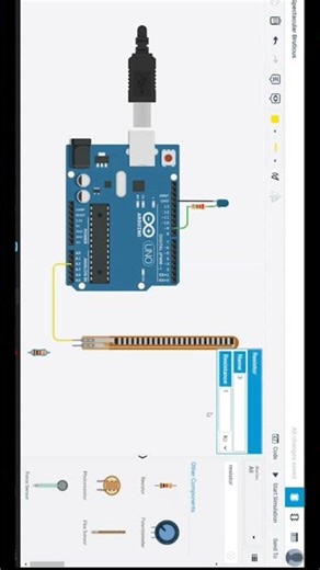 IoT Project Brightness control with flex sensor. Flex sensor project