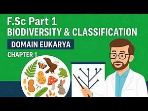 Domain Eukarya | Chapter 1 | Biodiversity and Classification | F.Sc Part 1 | new slaybus