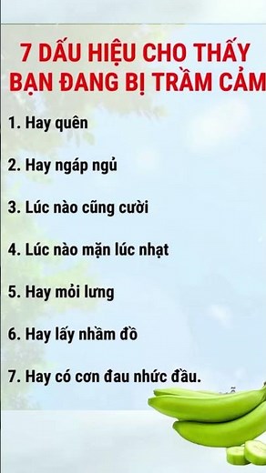 7 dấu hiệu cho thấy bạn đang bị trầm cảm/Đặng Kim Toàn