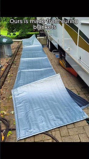 How we made our own RV skirting