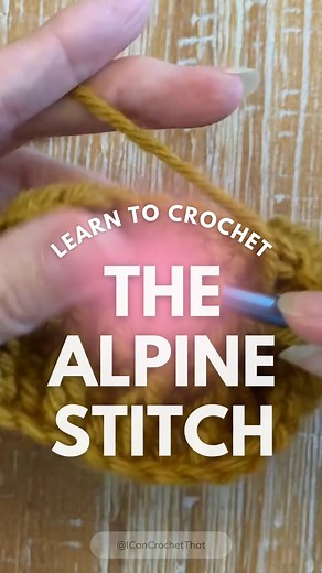 1.1K views · 15 reactions | Discover the beauty of the crochet alpine stitch! 臨 Dive into this tutorial to learn step-by-step how to create this intricate, textured pattern. Perfect for table runners, blankets, and more. #CrochetTutorial #AlpineStitch #StitchTutorial #crochetstitch #icancrochetthatpattern #icancrochetthat #crochet #crochetinspiration #crochetersofinstagram #CrochetLovers #DIYCrafts | I Can Crochet That | Facebook
