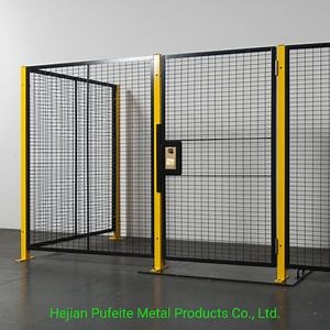 [Hot Item] Wholesale China Factory Customized Robot Guarding Fence Weided Mesh Fence Robot Perimeter Guarding